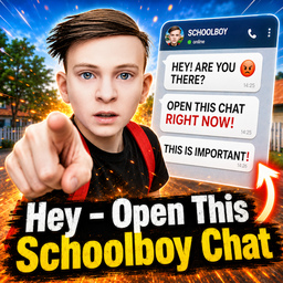 Hey - Open This Schoolboy Chat!