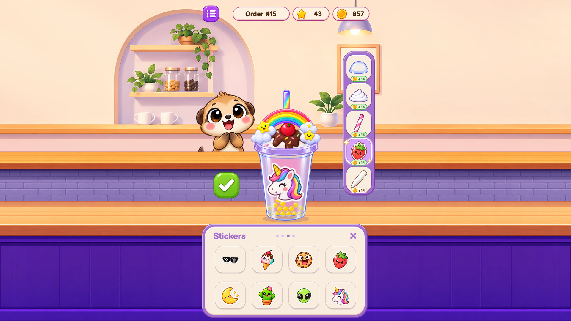 Boba: Bubble Tea DIY Drink Simulator screenshot 4
