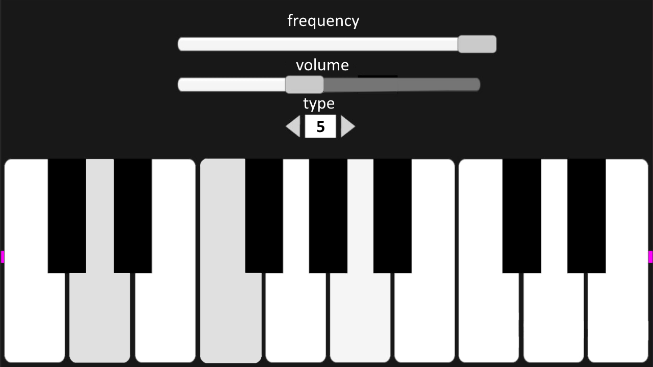 Piano simulator by TonyUner Play Online For Free On Playhop
