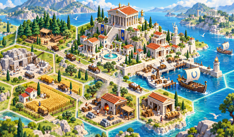 City States Idle game cover