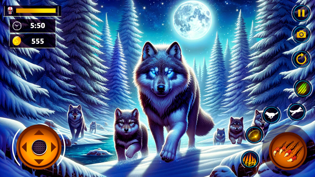 Wolf simulator: Leader of the pack screenshot