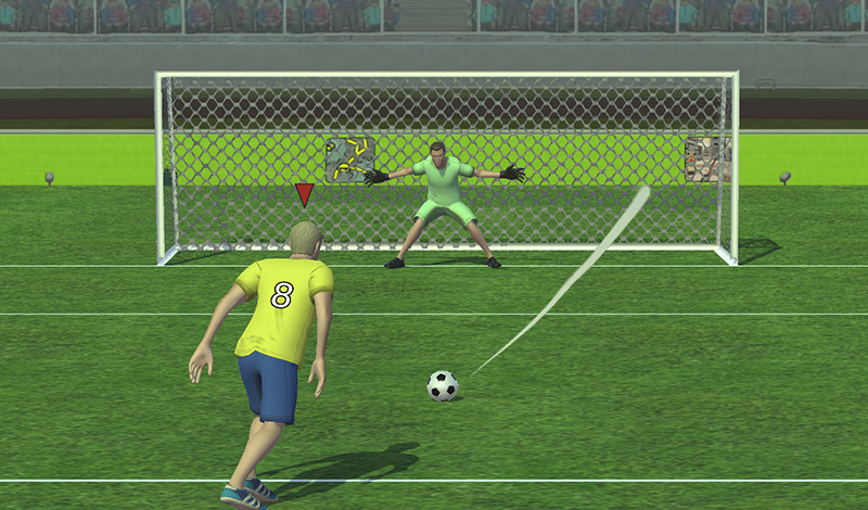 Soccer: penalty shootout game cover