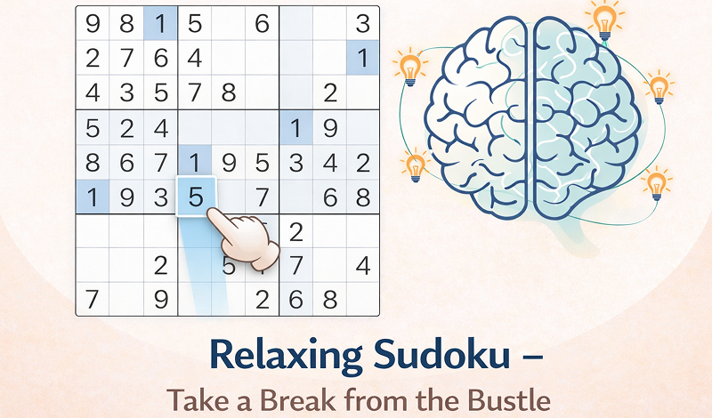 Relaxing Sudoku - Take a Break from the Bustle game cover