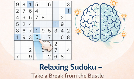 Relaxing Sudoku - Take a Break from the Bustle