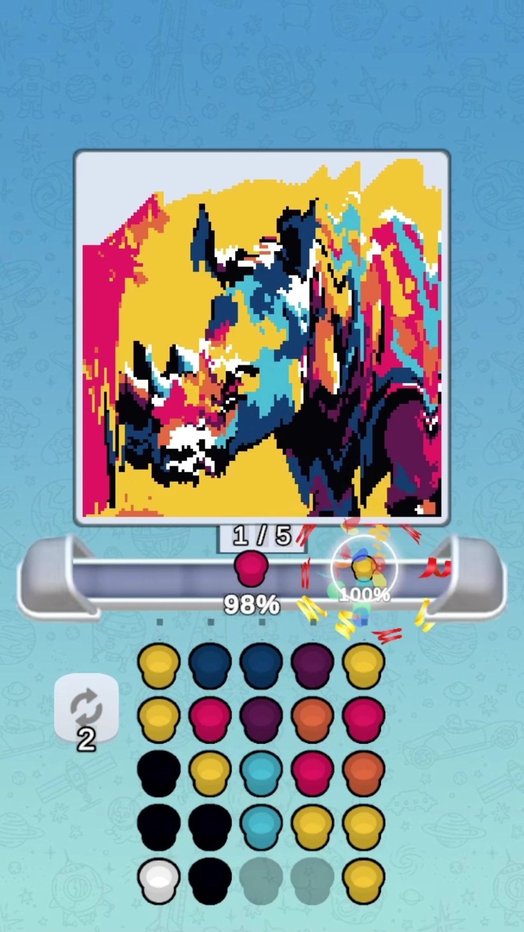 Sand pictures: a cozy sorting screenshot 5
