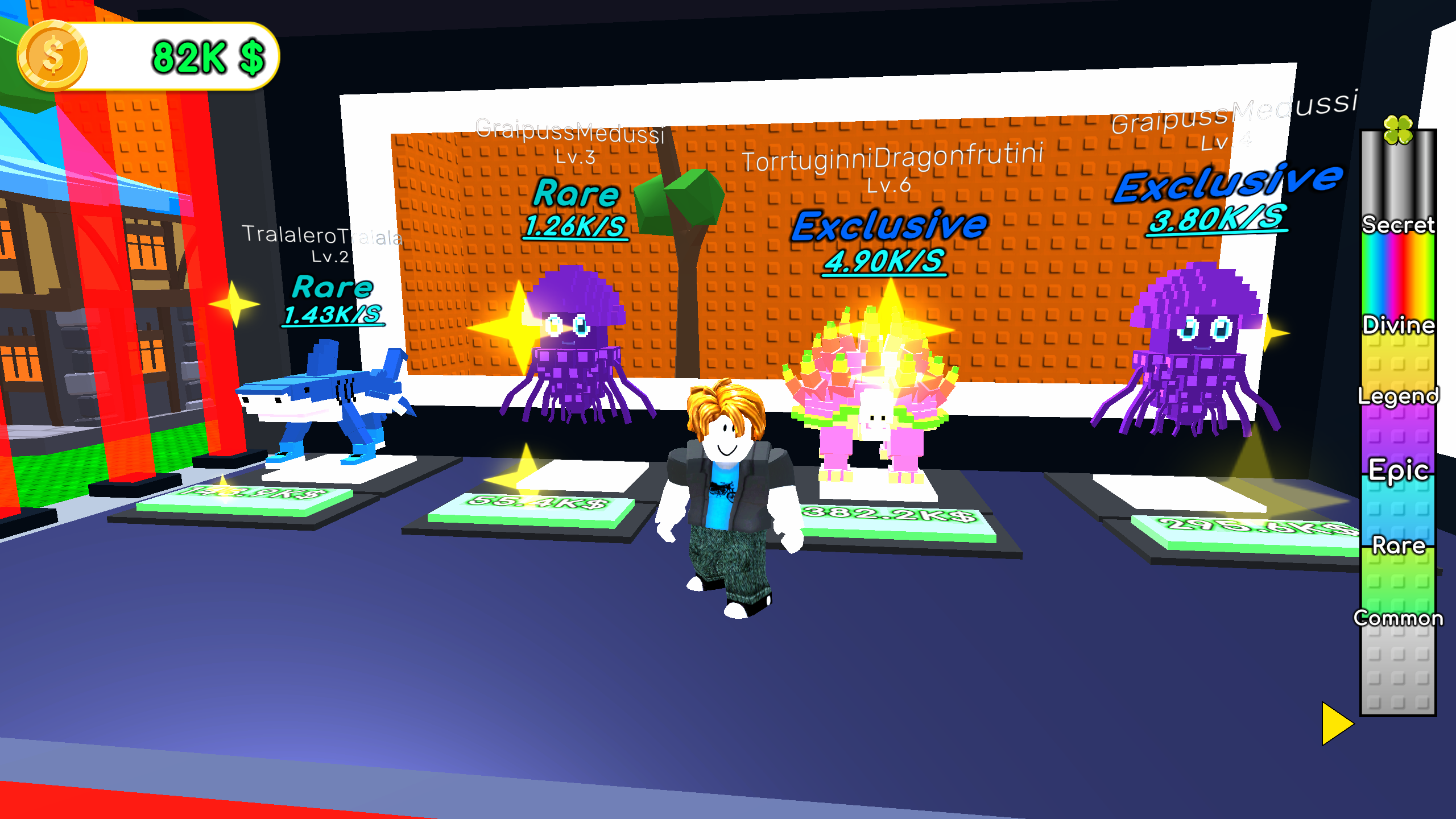 Slide and Get Brainrot Obby +1 Tycoon 3D — screenshot 1