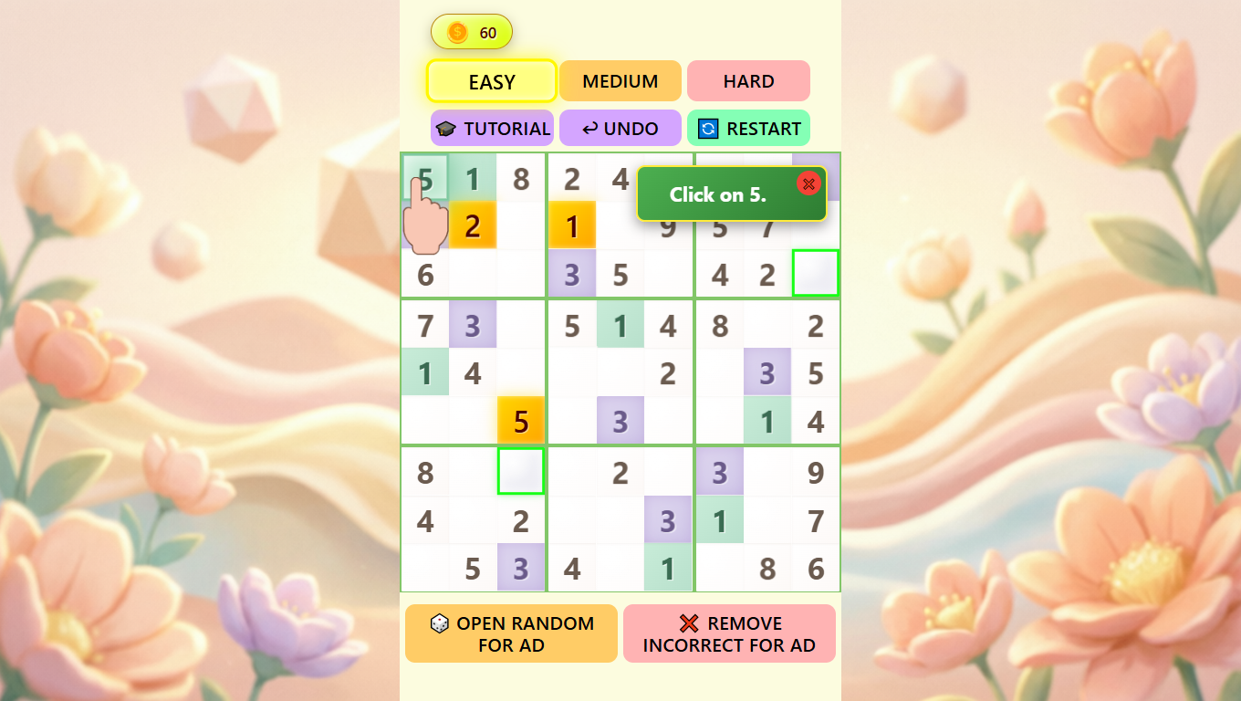 Sudoku: Smart Hints — screenshot 2