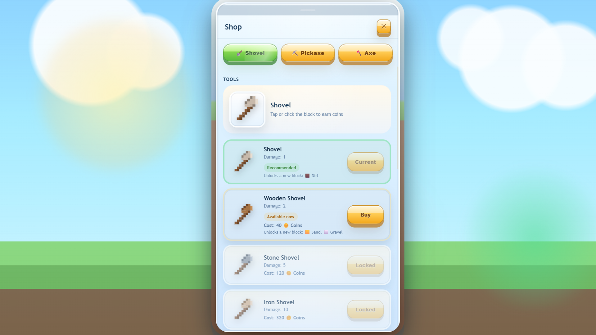 Square World: Deep Mine — screenshot 1