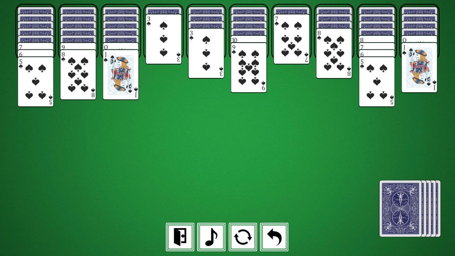 Simple Solitaire Spider - Screenshot 2