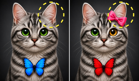 Spot the Difference: Cozy Cats