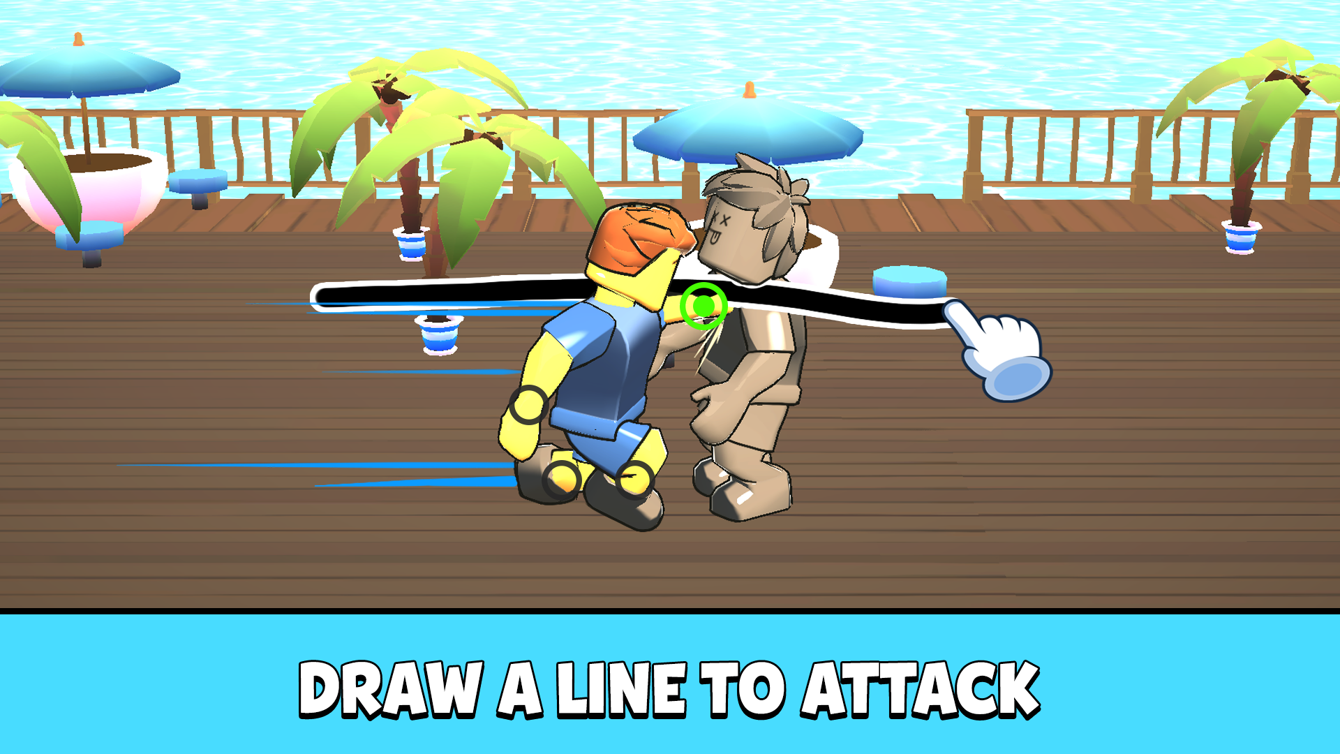 Blocks Combat Fight Simulator: Draw Strike! screenshot