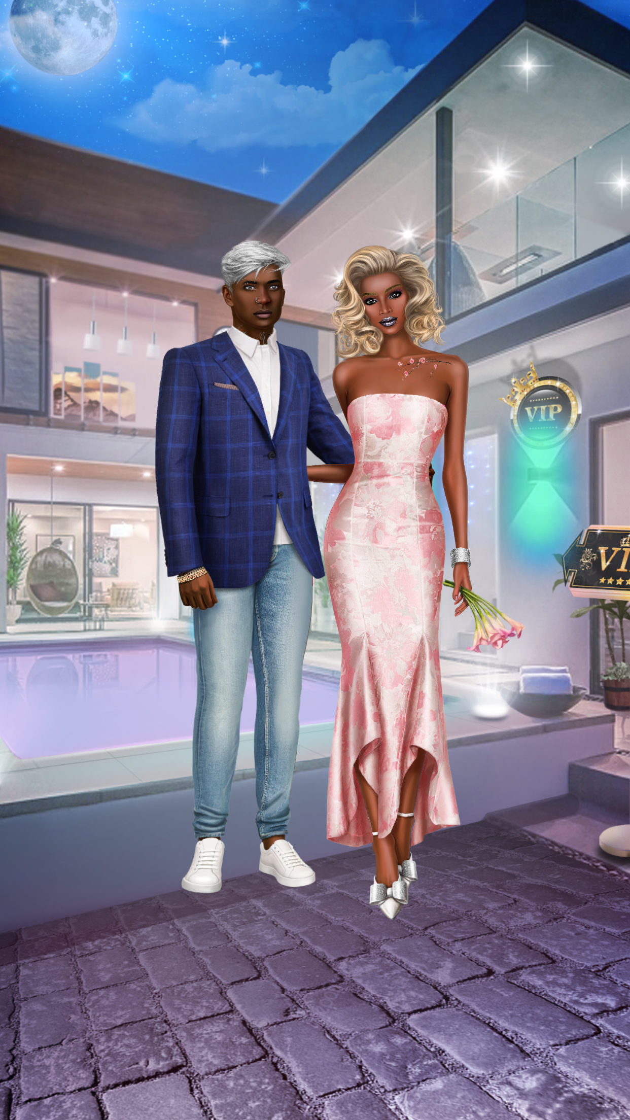 Rich College Couple Dress Up screenshot 14