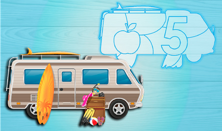 Kids puzzles with transport