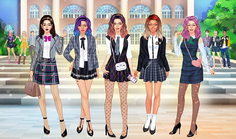 College Girls Team Makeover game cover