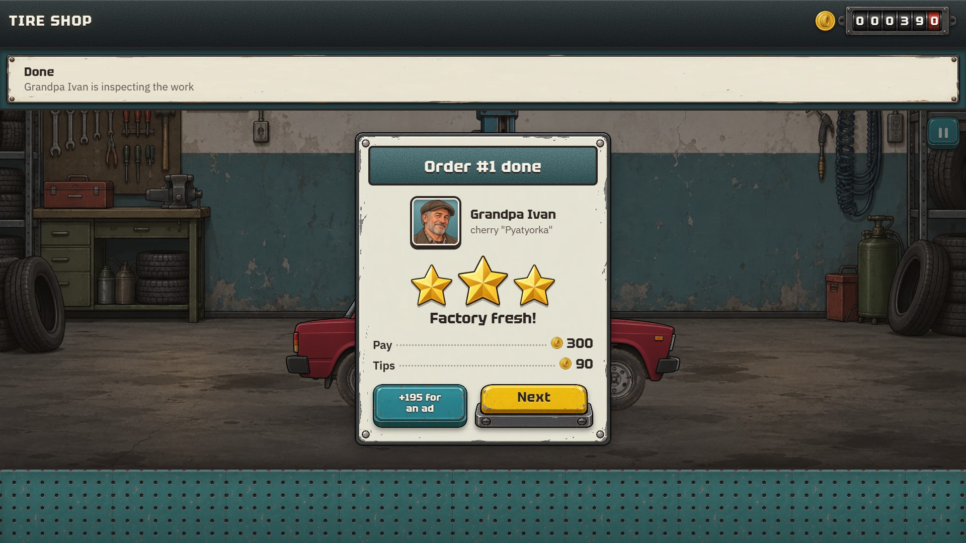 Tire Shop: Wheel Repair Simulator screenshot 5