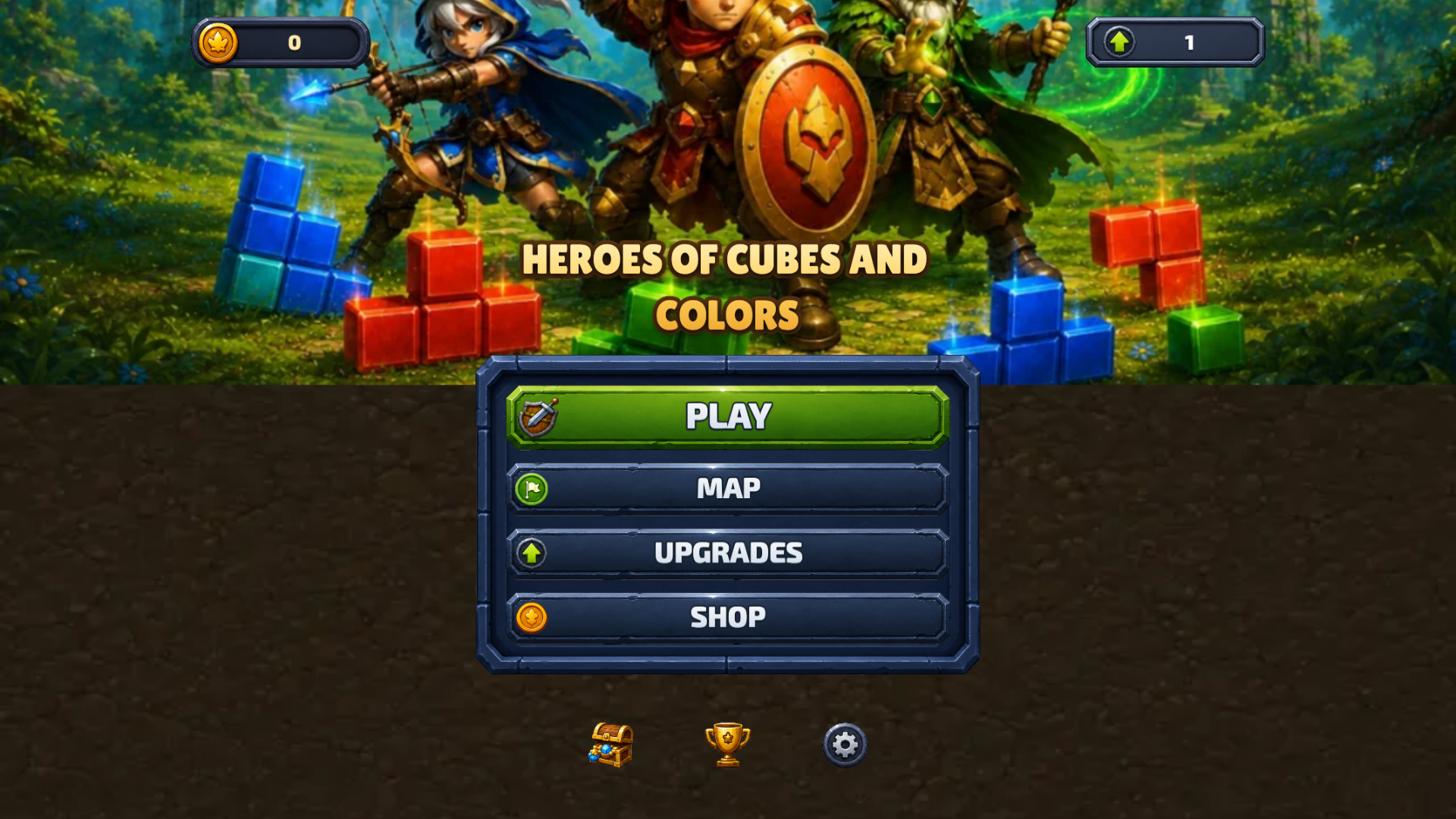 Heroes of Cubes and Colors — screenshot 1
