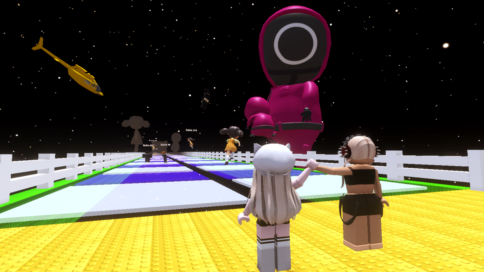 Obby Glass Bridge: Squid Game screenshot