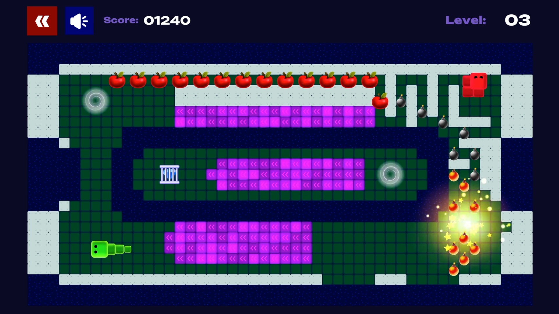 Змейка - собирай алмазы! — screenshot 6