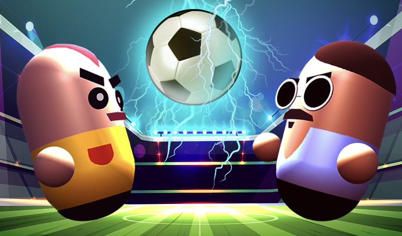 2 Player Head Soccer game cover