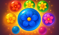 Connect balls in a grid