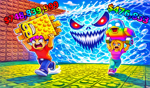 Побег от Цунами: Спаси и Укради Брейнрот