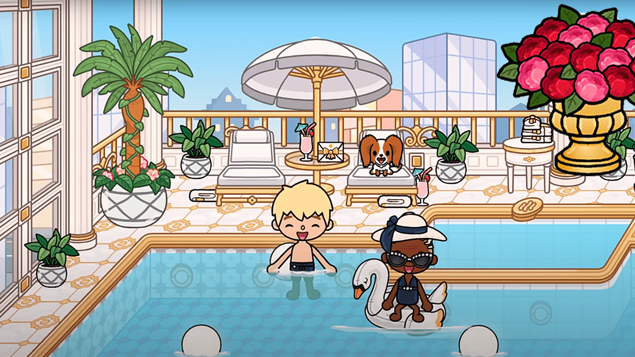 Toca Boca build a 5-star hotel screenshot