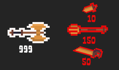 Weapons battle