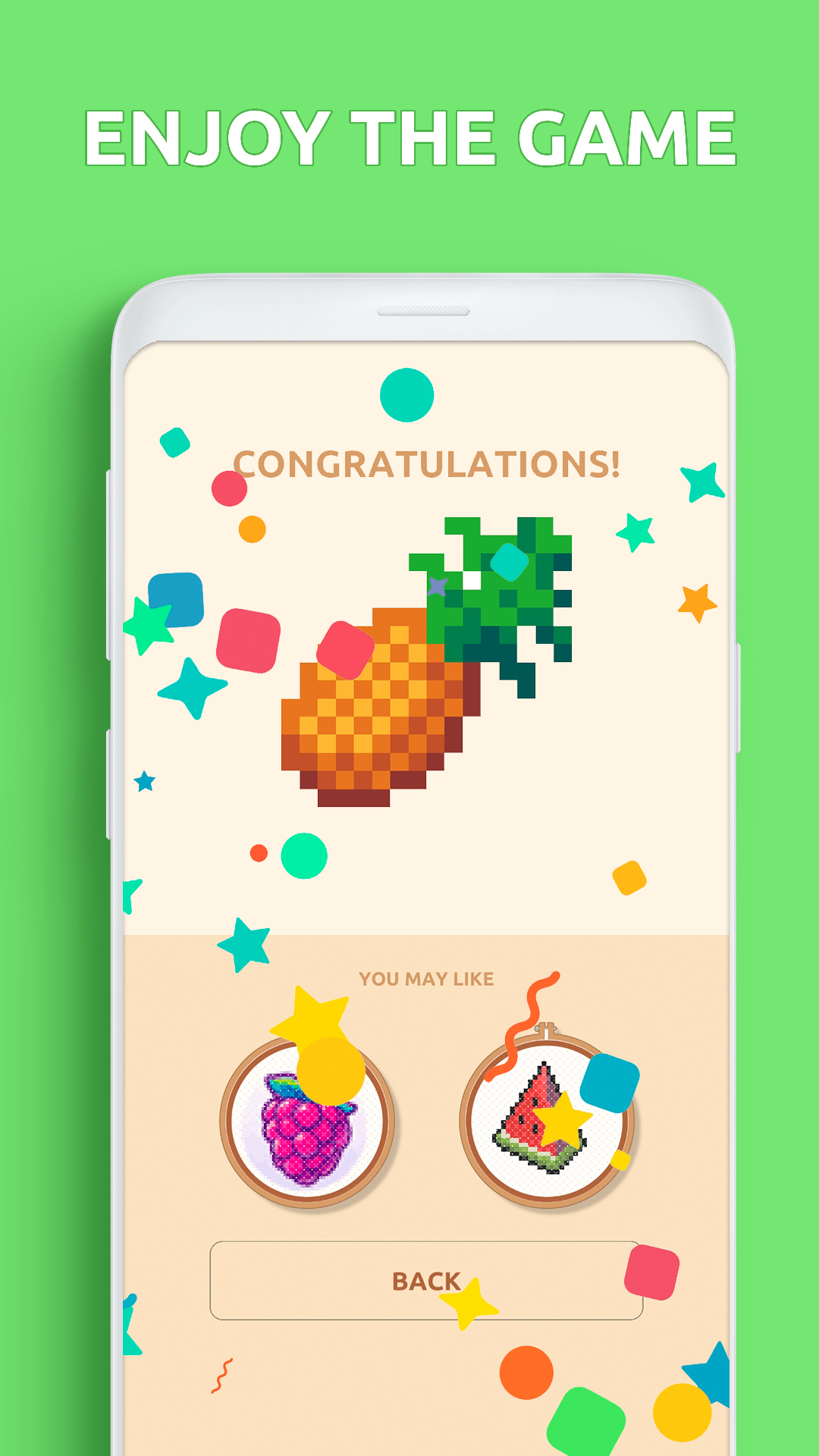 Cross-stitch by numbers screenshot 10