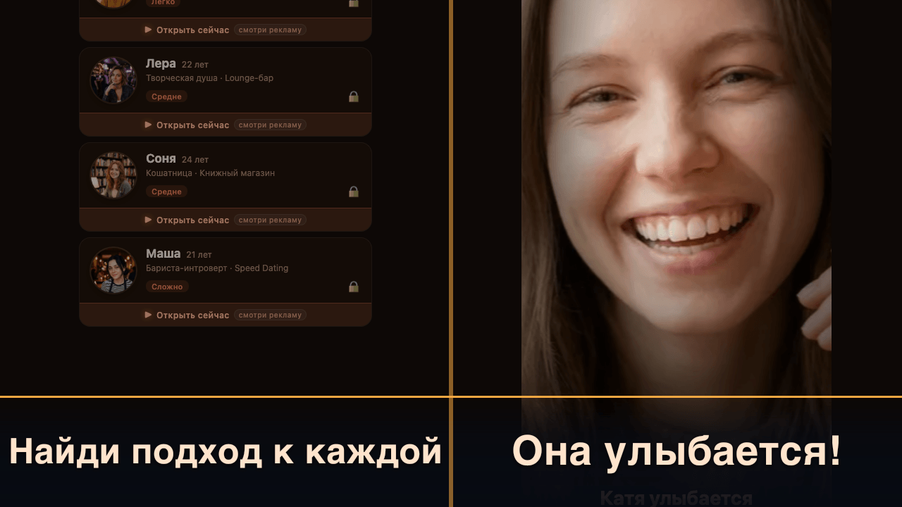 Понравься ей за 60 секунд — screenshot 2