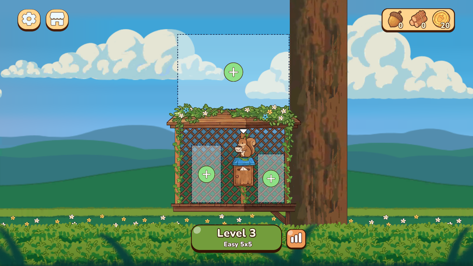 Nonogram: Squirrel Treehouse — screenshot 2