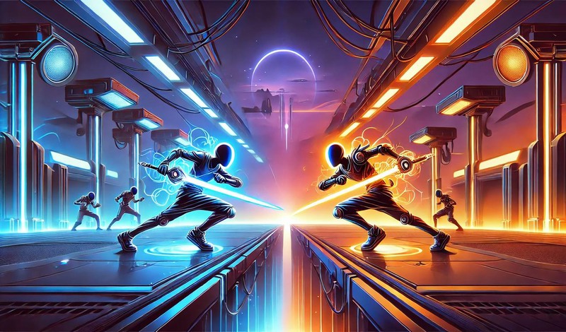 Clumsyhands on the Arena game cover