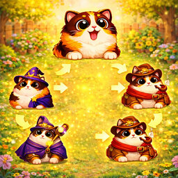 Котость: соединяй и эволюционируй