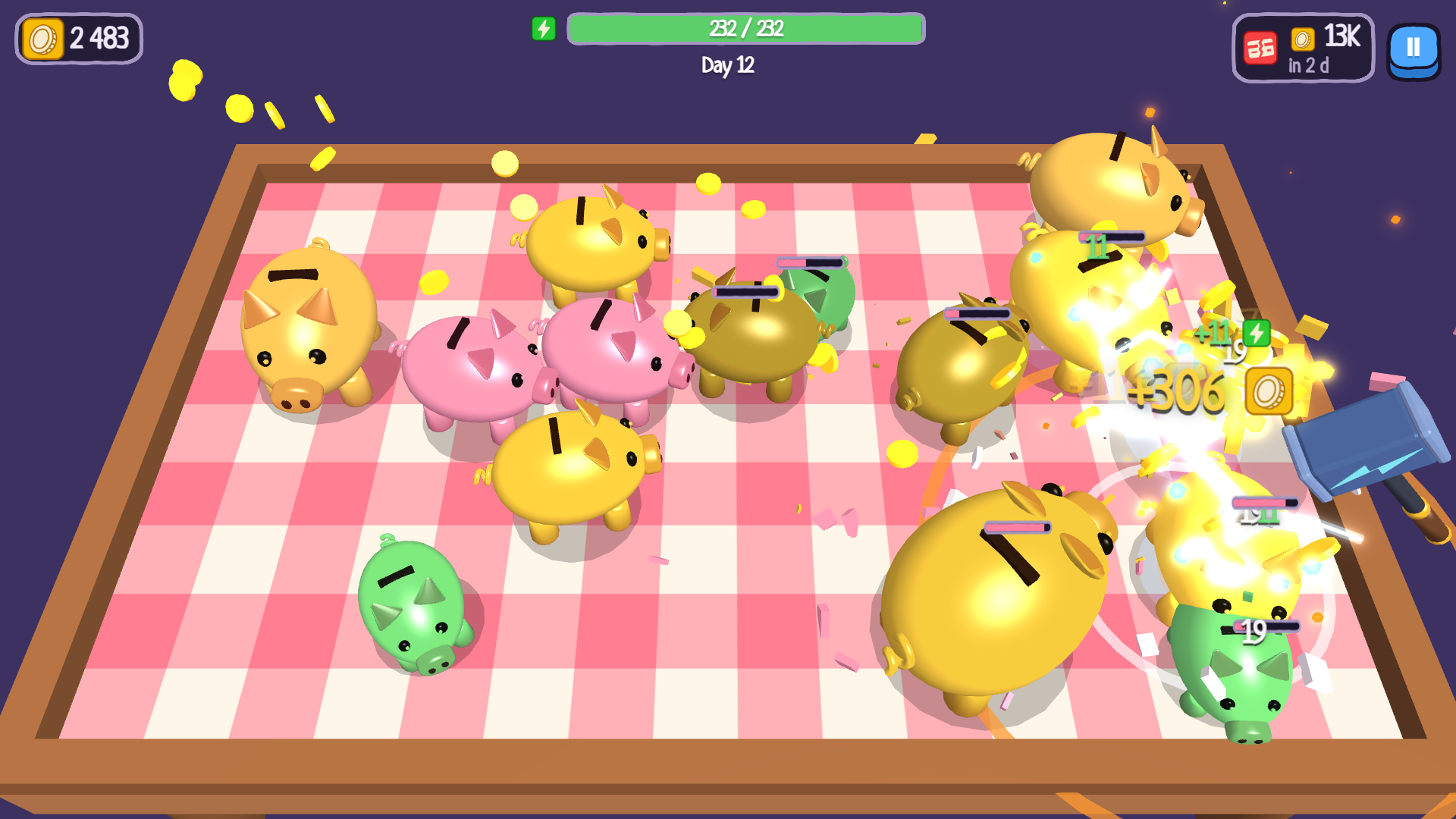 Smash the Piggy! Bills Won't Pay Themselves screenshot 1