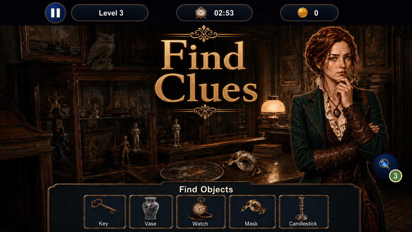 Hidden Objects: Detective Investigation — screenshot 1