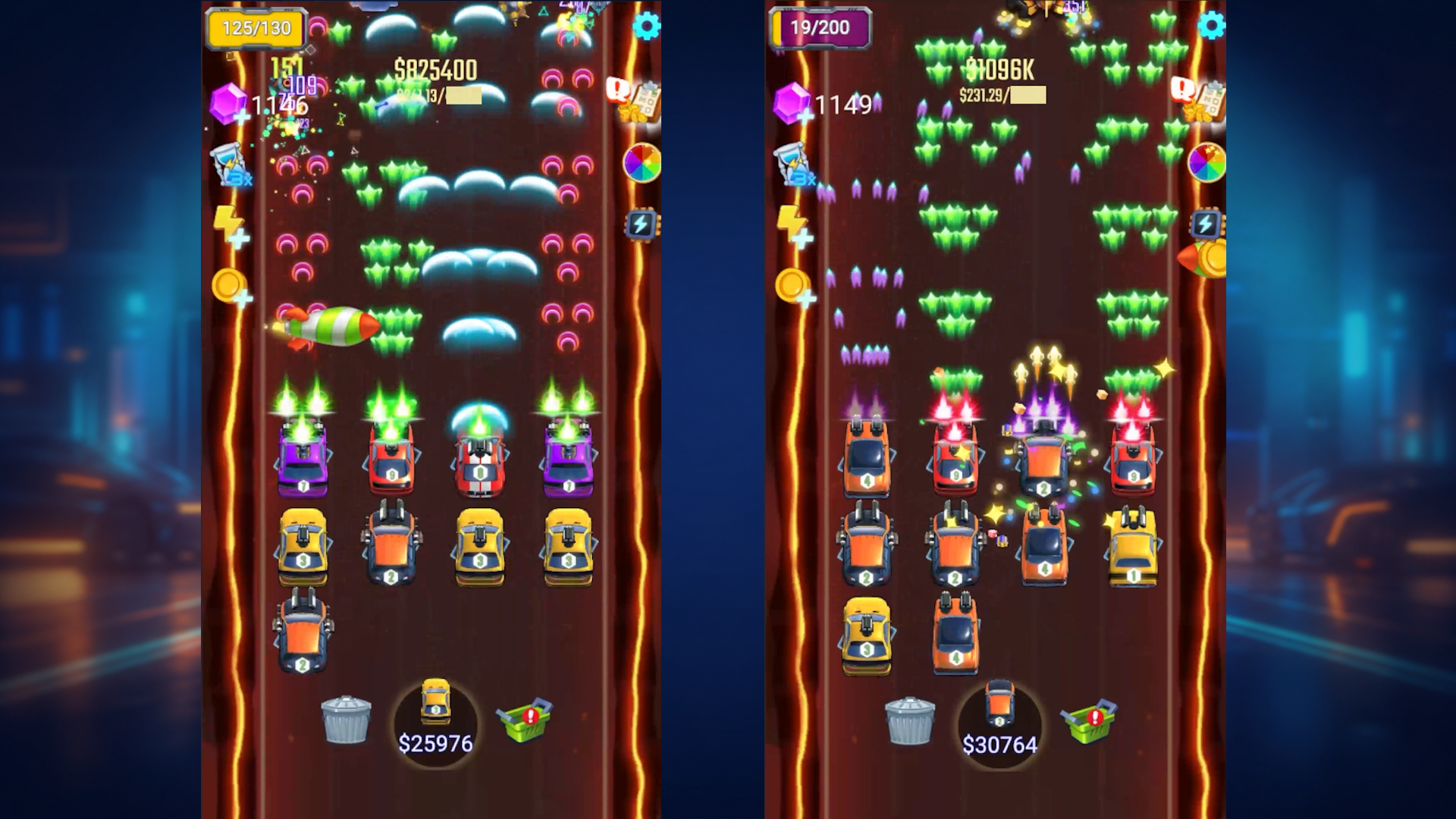 Merge Cars: Defense — screenshot 1