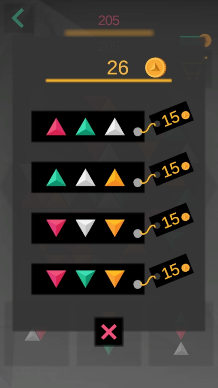 Three triangles screenshot 6