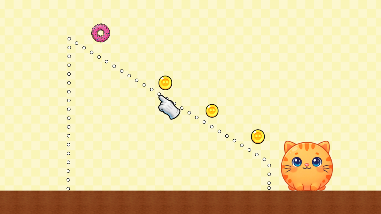 Feed the Pet: Draw a Line — screenshot 1