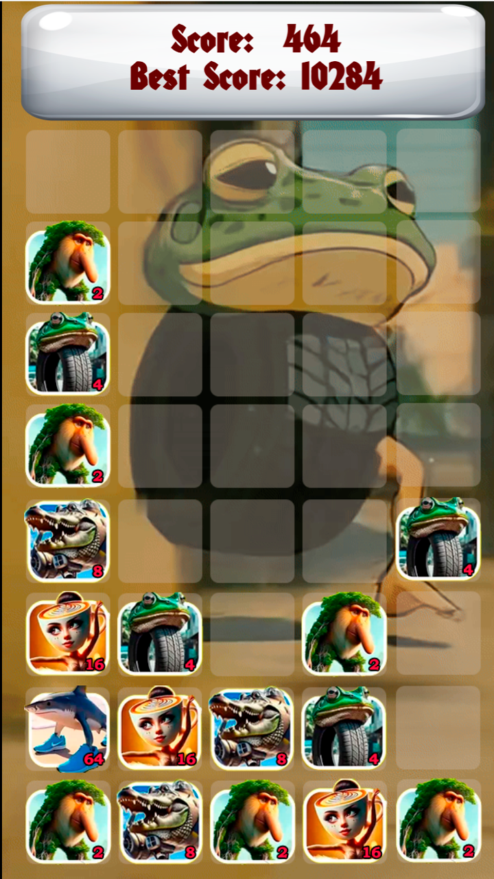 Italian Brainrot 2048 screenshot 6