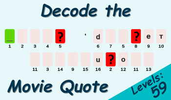 Decode the Movie Quote