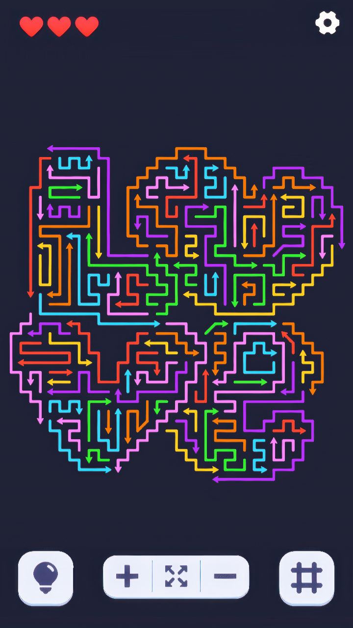 Color Arrows: Maze screenshot 4