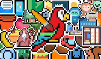 The Frame: Pixel Art