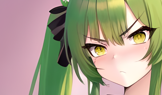 Clicker make anime girl work!  loading=