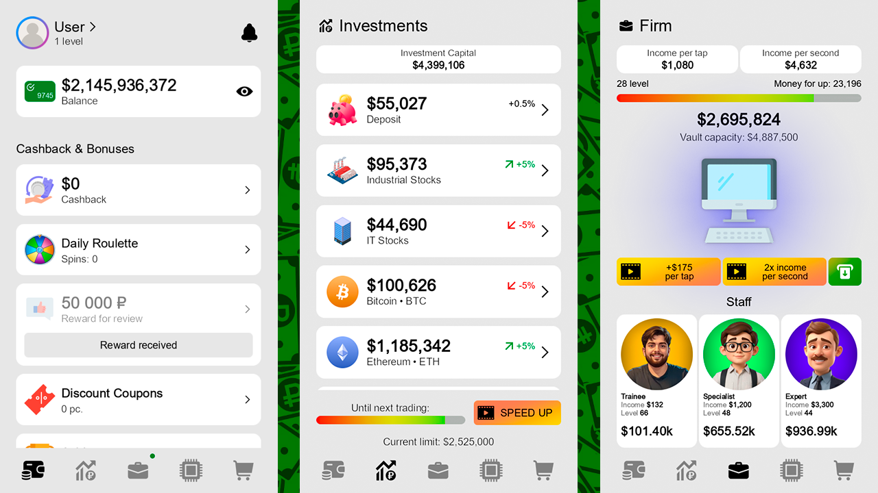 Bank Online: More Money Mod — screenshot 1