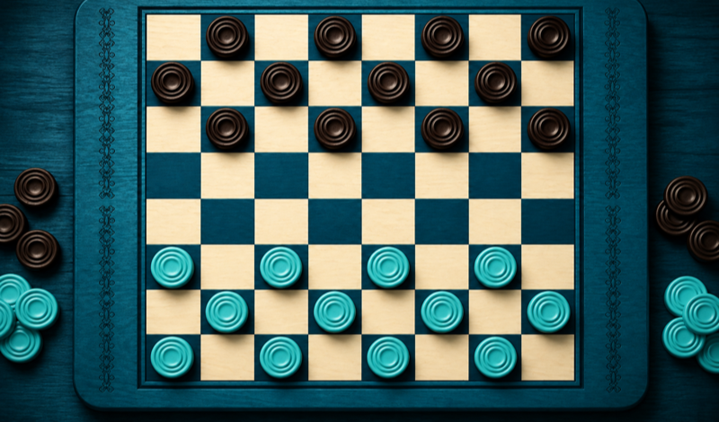 Russian Checkers game cover