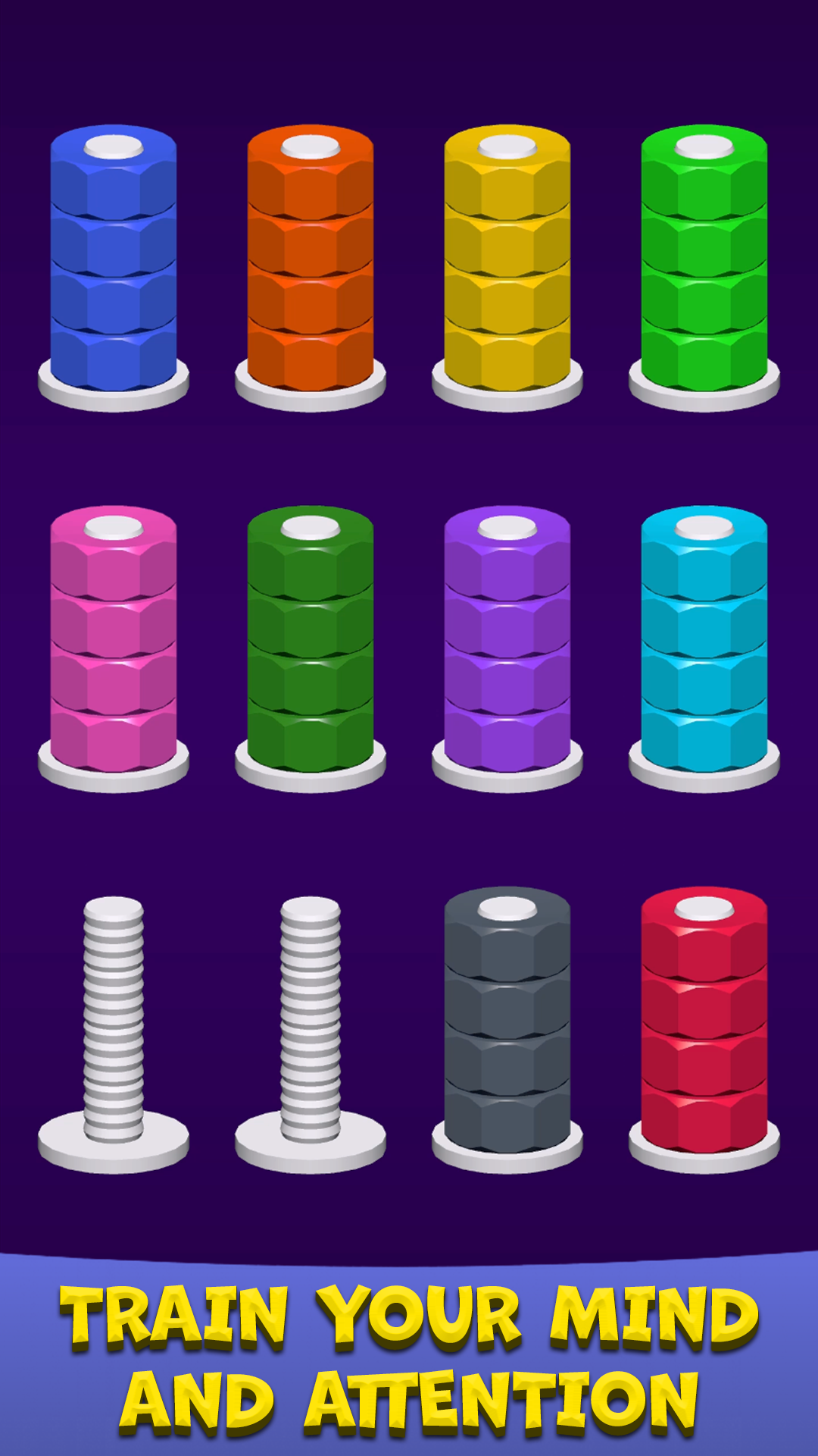 Bolts & Nuts - Sorting Master! screenshot 6