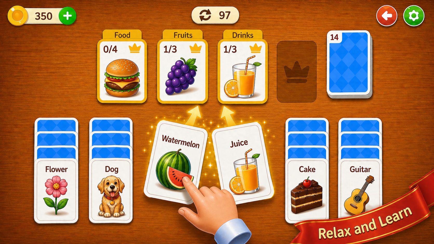 Kings Word: Solitaire — screenshot 2