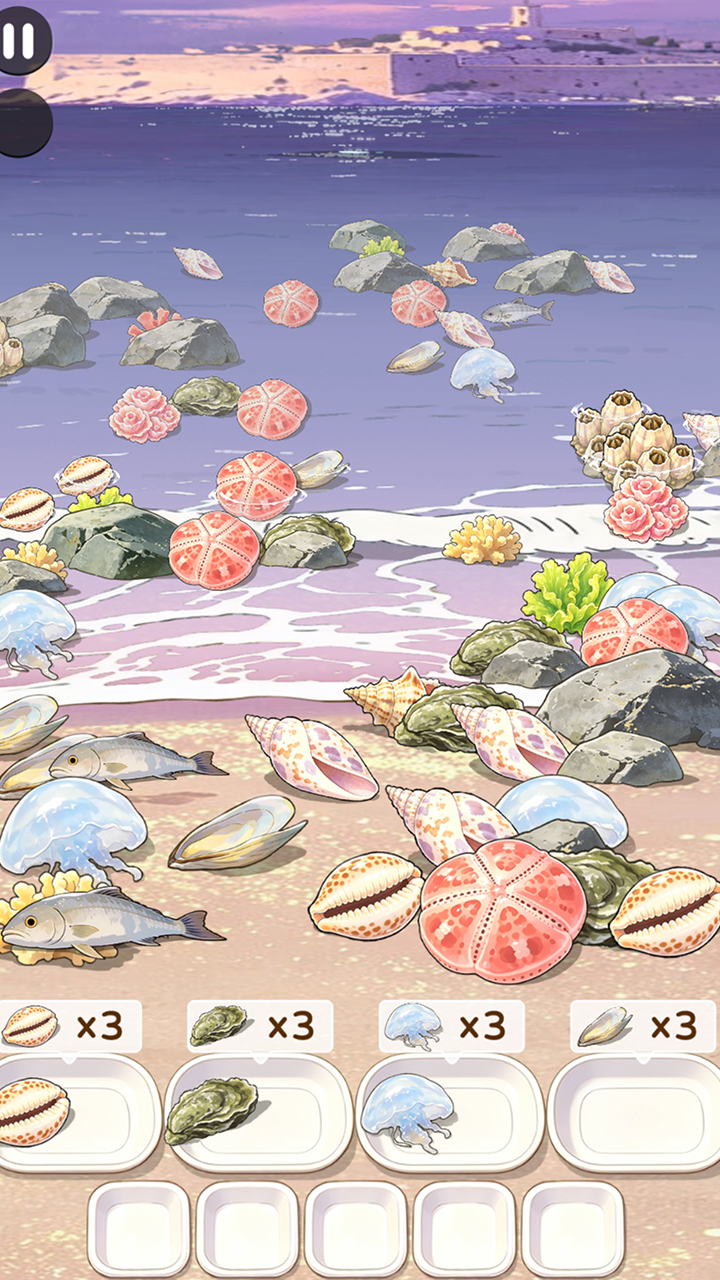 Seafood Match-3: Beach screenshot 6