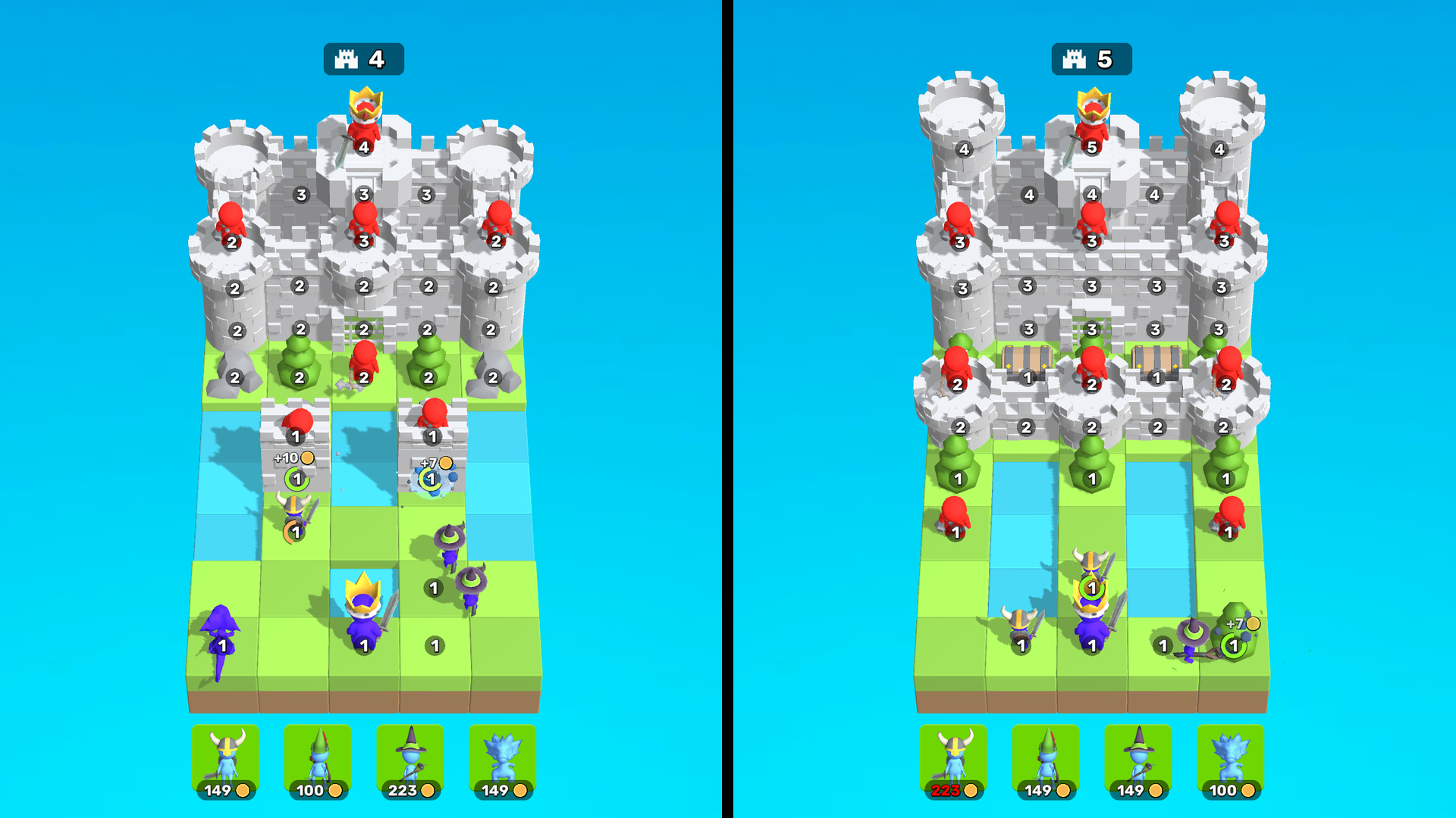 Castle Wars: Cell Battle — screenshot 2
