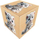 Fluffy Mahjong 3D. Disassemble The Cube