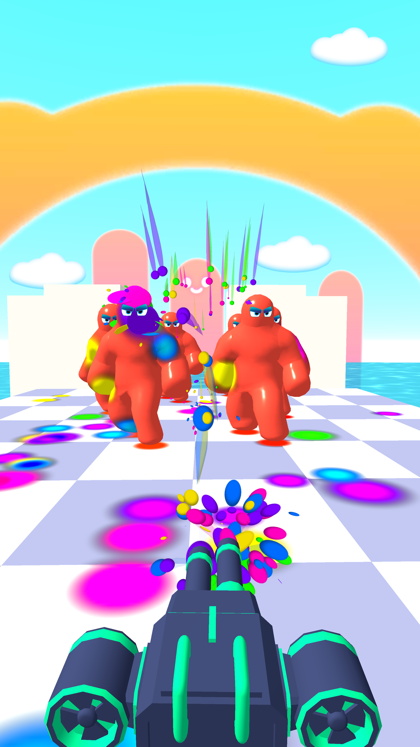 Gun and Paint: Jelly Shooter 3D screenshot 14